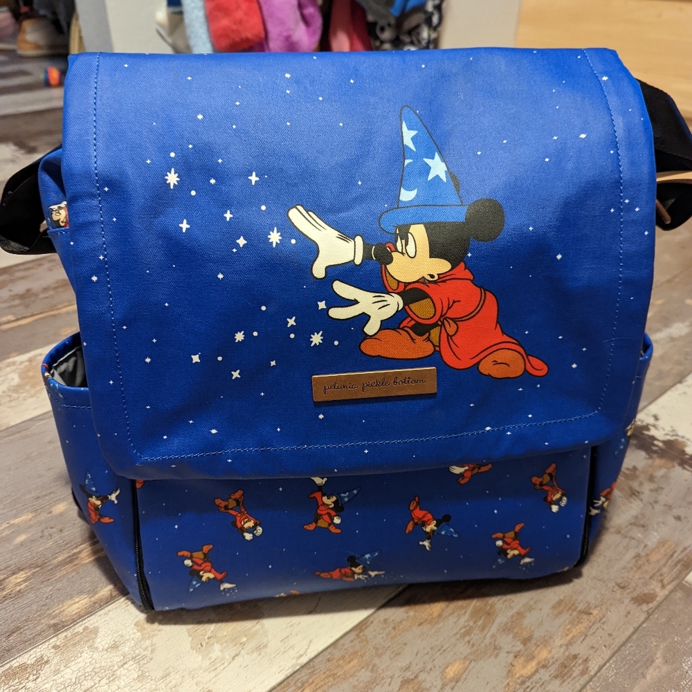 Petunia Pickle Bottom Boxy Backpack Disney Sorcerer Mickey